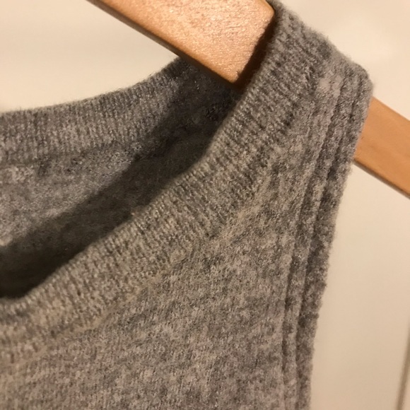 wool blend crop top - Picture 2 of 2